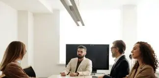 candidate at job interview