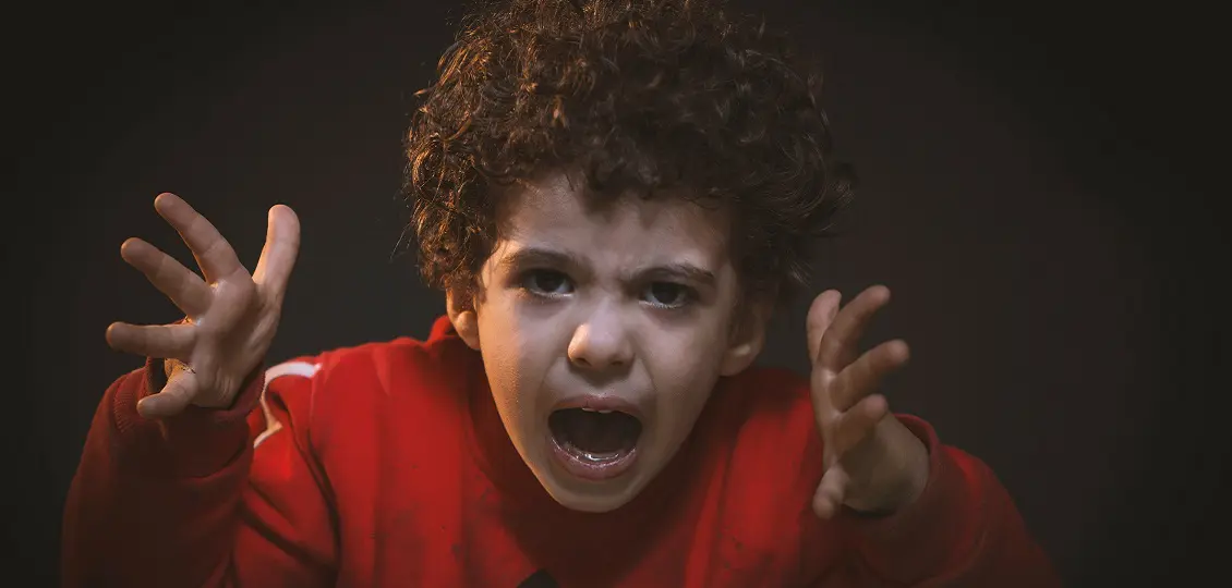 angry kid