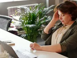 menopausal woman