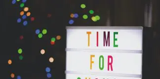 time for change sign