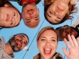group of workers from different areas