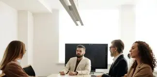 candidate at job interview