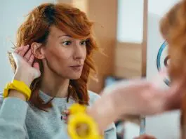 Hearing loss person