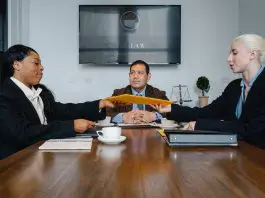 2 solicitors at meeting