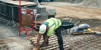 construction worker on site