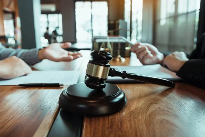legal people having discussion