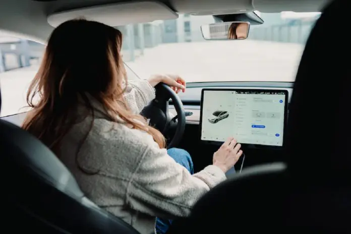 HRHQ Company vehicle BIK woman driving company car