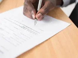 solicitor signing an Pension Adjustment Orders