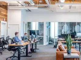 group of office workers