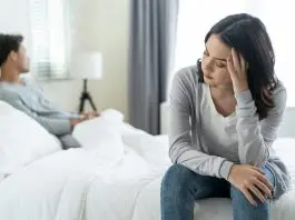 Woman suffering Domestic Violence