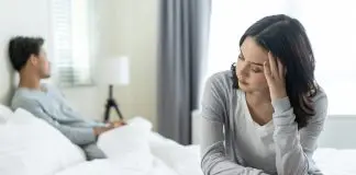 Woman suffering Domestic Violence