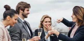 End of year HR party