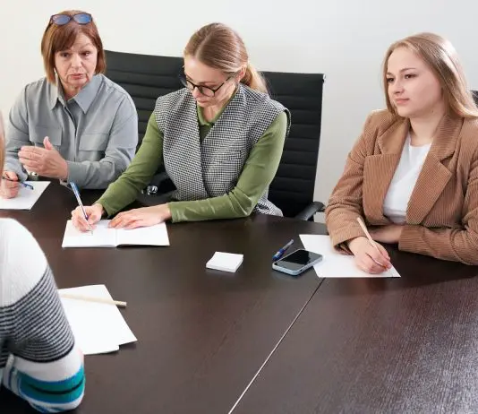 HR team meeting