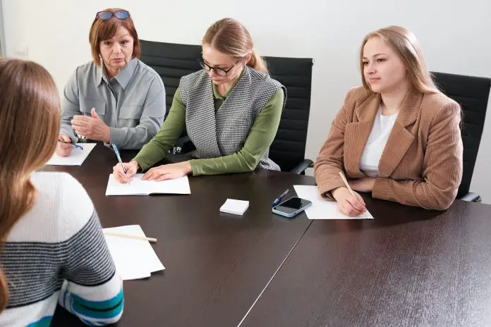 HR team meeting