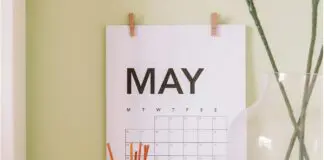 May Happiness calander