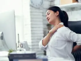 Workstation neck pain