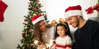 Christmas time at home