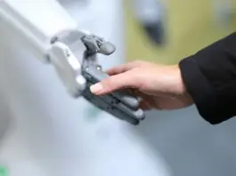 Robotic and human hand