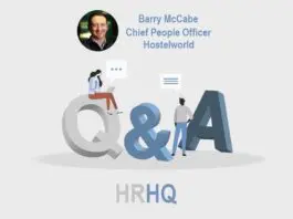 Barry McCabe, Chief People Officer at Hostelworld