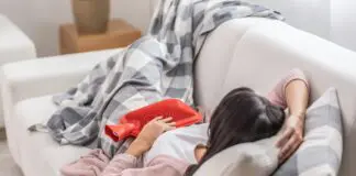 Employee at home on sick leave