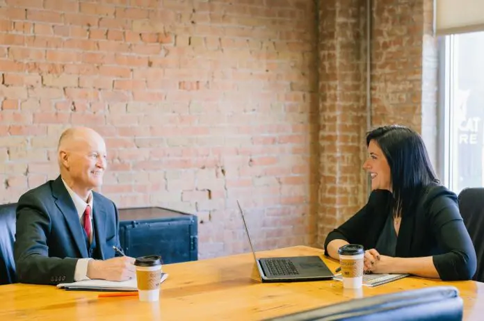 Mid year review with employee