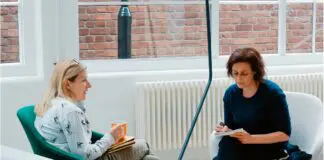 Performance review meeting