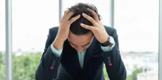 HR professional in state of burnout
