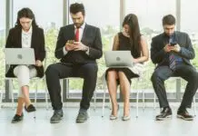 Job interview candidates