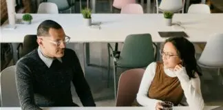 Freelance contractors in conversation