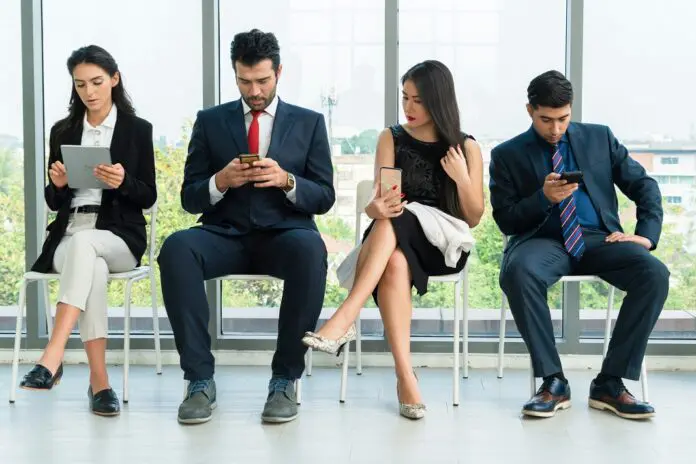 HRHQ Recruitment Federation Labour Report Job candidates waithing for interview