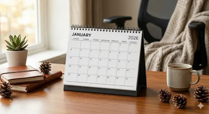 January 2026 Calendar