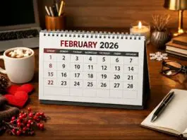 Friendly February Calendar