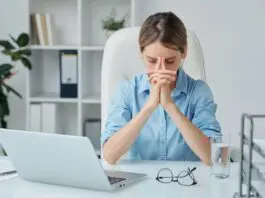 Employee under stress
