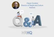 Ciaran Condren, Director of People and Culture, Auxilion