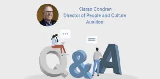 Ciaran Condren, Director of People and Culture, Auxilion