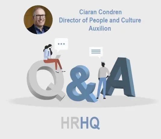 Ciaran Condren, Director of People and Culture, Auxilion