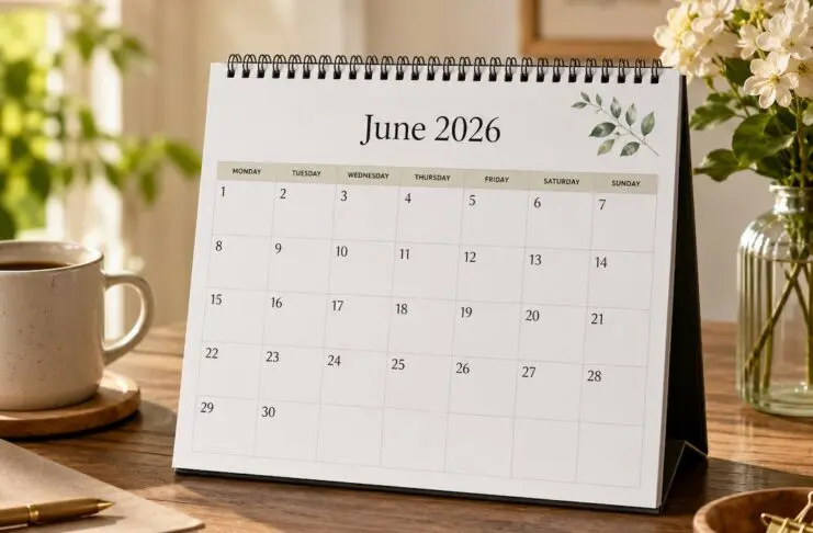 June Calendar 2026