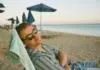 Irish workers need 10 days off to fully recharge Irish employee relaxing
