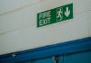 Emergency exit in case of fire