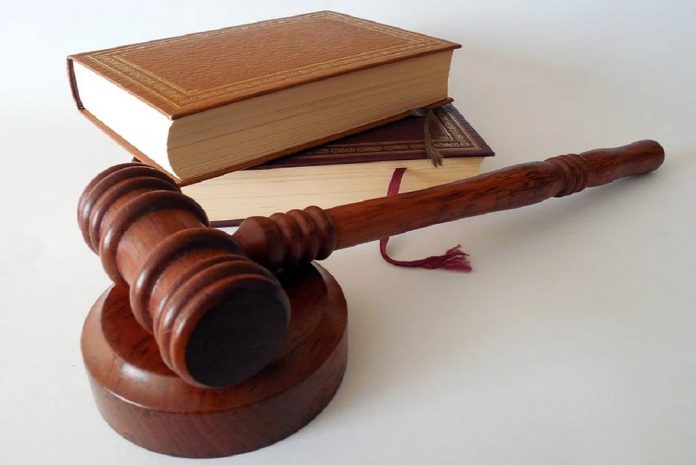 Judges gavel and legal books