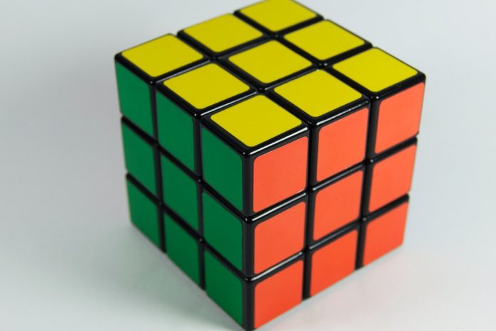 picture of rubics cube puzzle