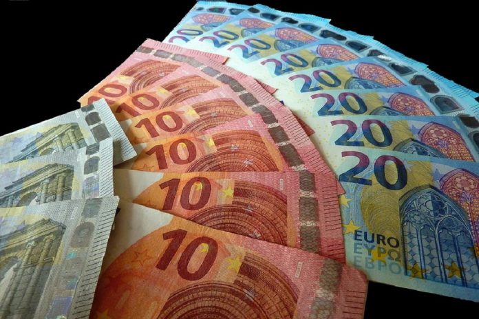 euro money notes
