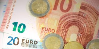 euro notes and coins