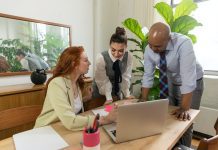 Employee financial wellness meeting