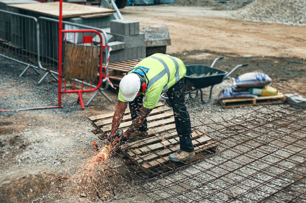 construction worker on site