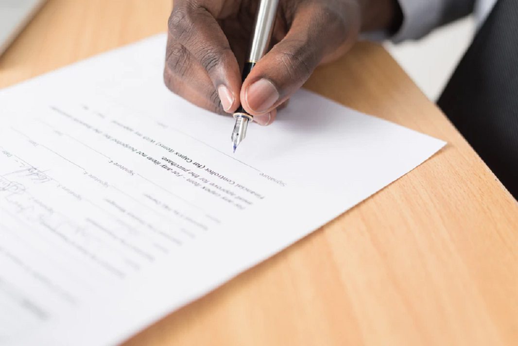 solicitor signing an Pension Adjustment Orders