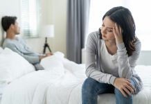 Woman suffering Domestic Violence